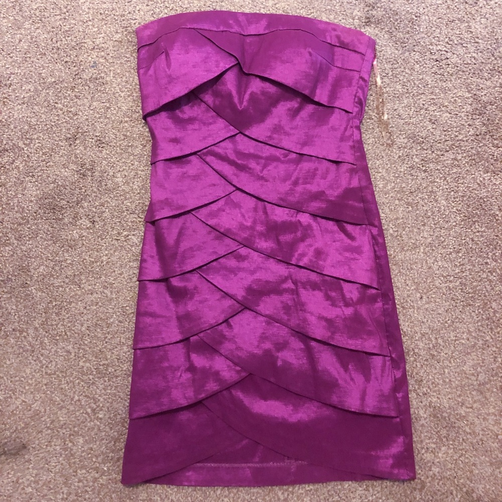 Forever 21 Purple Shimmer Dress